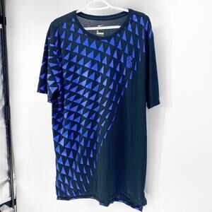 NIKE Kyrie Irving Dri-Fit  T-Shirt Brooklyn Nets Basketball Shirt sz L